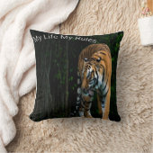 柔らかく豊かなライオンプリント枕 クッション (ブランケット)