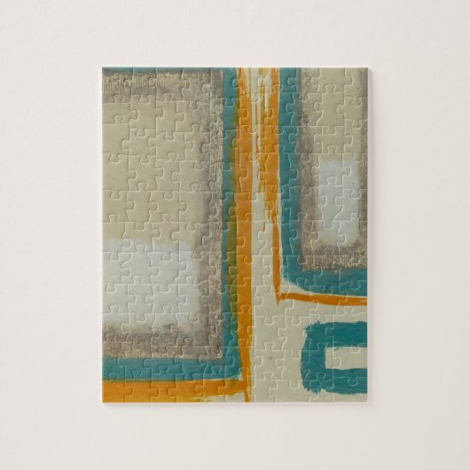 柔らかく、はっきりしたなRothkoによってインスパイア抽象芸術 ジグソーパズル (縦)