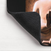 柔らかく、甘い仏 マウスパッド (コーナー)