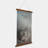 柔らかさは強度ウッドトップウォールタペストリー 吊り下げ型タペストリー (傾斜あり)