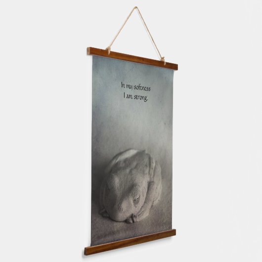 柔らかさは強度ウッドトップウォールタペストリー 吊り下げ型タペストリー (傾斜あり)