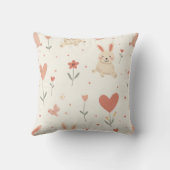 柔らかさを特徴とする居心地の良いパターン クッション (裏面)