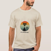 柔らかな毛並みの友達 Tシャツ (正面)