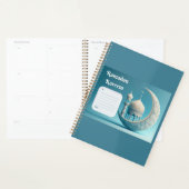 柔らかな水彩画のモスク ラマダーンの静けさ プランナー手帳 (ディスプレー)