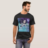 柔らかな海の中の人魚Tシャツ Tシャツ (正面フル)