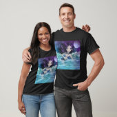 柔らかな海の中の人魚Tシャツ Tシャツ (ユニセックス)
