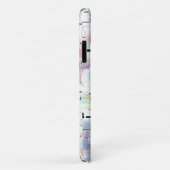 柔らかな色から不透明な色のモザイク紙と霧雨 Case-Mate iPhoneケース (裏面/右)