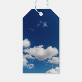 柔らかな長い雲 ギフトタグ