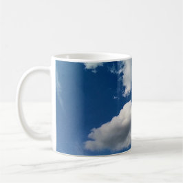 柔らかな長い雲 コーヒーマグカップ
