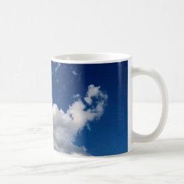 柔らかな長い雲 コーヒーマグカップ