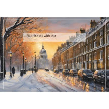 柔らかに降る冬の雪 トートバッグ