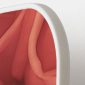 柔らかわいらしかなピンクのバラが好みに合う ピックルボールラケット (左詳細)