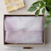 柔らすごいか見える大きなピンク色の花 薄葉紙 (ギフト)