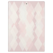 柔らアーガイルかな色で混乱する クリップボード (裏面)