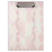 柔らアーガイルかな色で混乱する クリップボード (正面)