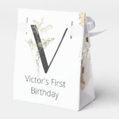 柔らカスタムかな色の野花を持つ フェイバーボックス (裏面サイド)