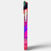 柔らカラフルかな彫刻の中の汚れた物体の動き Case-Mate iPhoneケース (裏面 / 左)