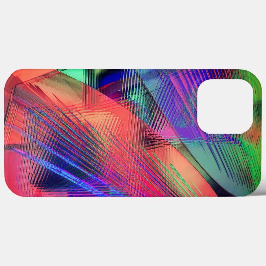 柔らカラフルかな彫刻の中の汚れた物体の動き Case-Mate iPhoneケース (裏面 (横))