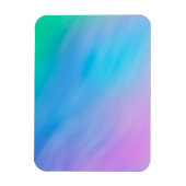 柔らガーリーかな虹の空 マグネット (縦)