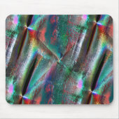 柔らサイケデリックかな木質のテクスチャ、デジタル堅牢 マウスパッド (正面)