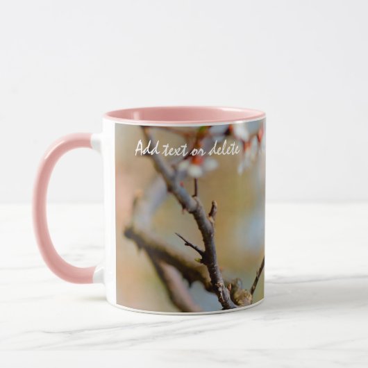柔ら日本のかな梅 マグカップ (左)