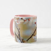 柔ら日本のかな梅 マグカップ (正面左)