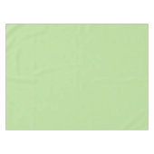 柔ら淡い色のかな緑のテーブルクロス テーブルクロス (正面(横))