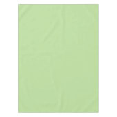 柔ら淡い色のかな緑のテーブルクロス テーブルクロス (正面)