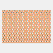 柔ら男女兼用かな色の可愛い動物 ラッピングペーパーシート (正面3)