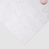 柔エレガントらかいピンクの水の色メリークリスマスツリー 薄葉紙 (詳細)