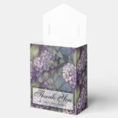 柔エレガントらかい埃の紫のボホ水色フローラ フェイバーボックス (オープン)