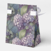 柔エレガントらかい埃の紫のボホ水色フローラ フェイバーボックス (裏面サイド)