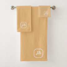 柔エレガントらかい桃のモノグラパーソナライズされたム