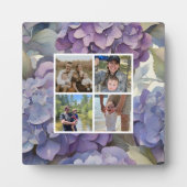 柔エレガントらかい薄紫色のフローラ フォトプラーク (正面)