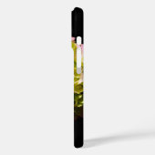 柔エレガント緑色ピンクフローラアジサイ Case-Mate iPhoneケース (裏面 / 左)