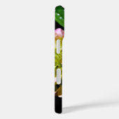 柔エレガント緑色ピンクフローラアジサイ Case-Mate iPhoneケース (裏面 / 右)