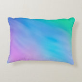 柔ガーリーらかい虹の色の空 アクセントクッション (裏面)