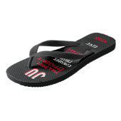 柔パーソナライズされた道 ビーチサンダル (アングル)