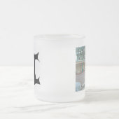 柔和なマグ フロストグラスマグカップ (中央)