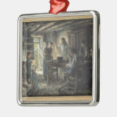 柔和ののキリスト、1903-04年 メタルオーナメント (左)