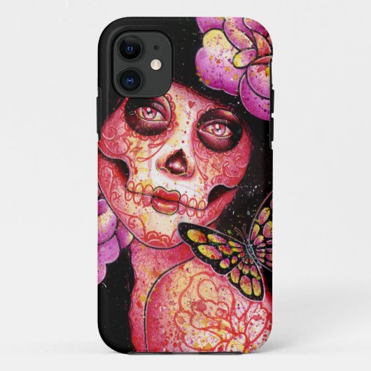 柔和の-死んだ女の子の日 Case-Mate iPhoneケース (裏面)