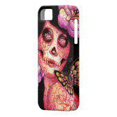 柔和の-死んだ女の子の日 Case-Mate iPhoneケース (裏面左)