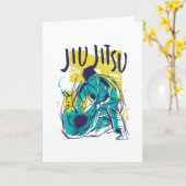 柔実グランジ カード (黄色い花)