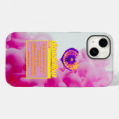 柔芸術的らかいフェミニン覆い Case-Mate iPhoneケース (裏面 (横))