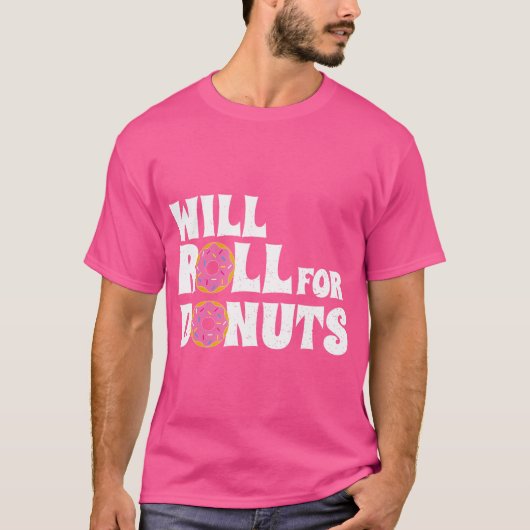 柔術おもしろいは転がBjj Tシャツ (正面)