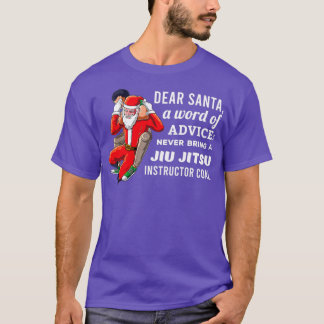 柔術おもしろいインストラクタークリスマスmmaクリスマス tシャツ