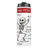 柔術おもしろい実提出物の解剖学 タンブラー (正面)