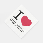 柔術が大好き スタンダードランチョンナプキン (角)