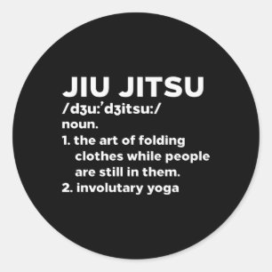 柔術の定義Bjjブラジルミアル ラウンドシール