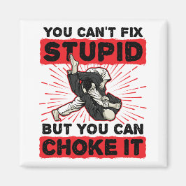 柔術の実愚かな修正はできないが、それを窒息させることができる マグネット